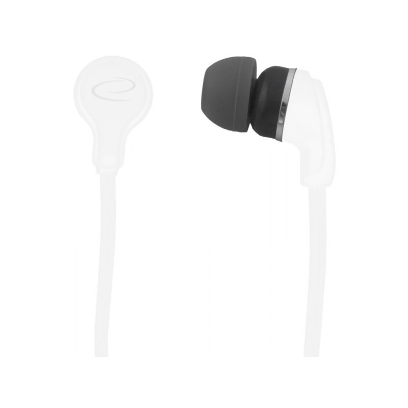 Esperanza EH147W headphones/headset Wired In-ear Music White