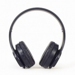 Gembird BHP-LED-01 headphones/headset Wired & Wireless Head-band Music/Everyday Micro-USB Bluetooth Black