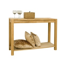 Side table CHICAGO NEW 120x40xH86cm, oak