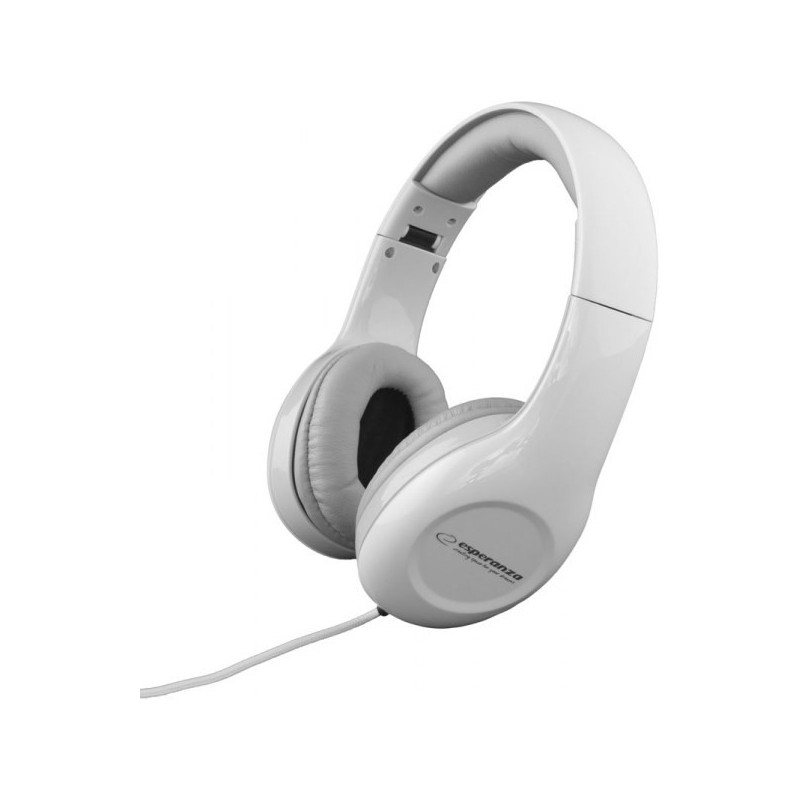 Esperanza EH138W headphones/headset Wired Head-band Music White