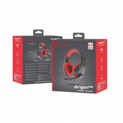 GENESIS ARGON 100 Headset Wired Head-band Gaming Black, Red