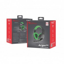 GENESIS ARGON 100 Headset Wired Head-band Gaming Black, Green