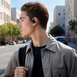 V20i open design wireless headphones Black