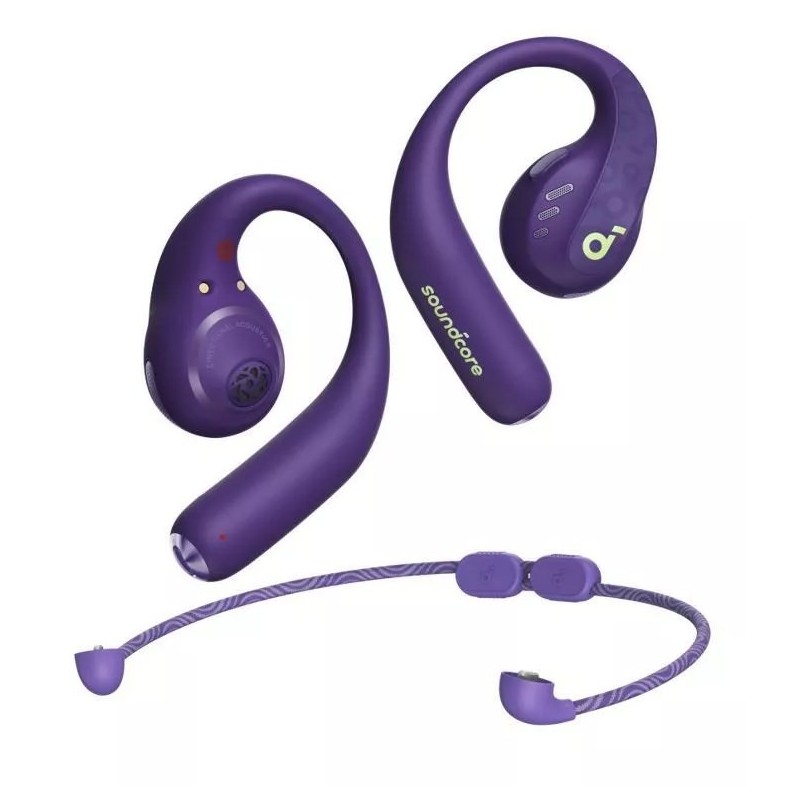 SOUNDCORE WIRELESS HEADPHONES OPEN DESIGN AEROFIT PRO PURPLE