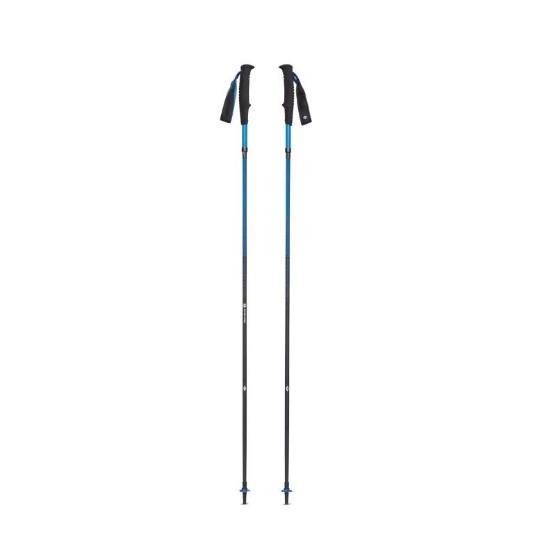 Black Diamond Distance Carbon Trekking Poles Z Poles Ultra Blue