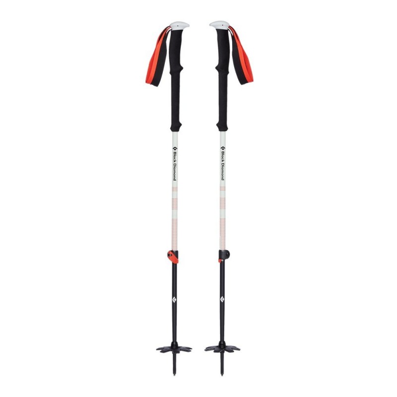 Black Diamond Expedition 2 ski pole 2 pc(s) 155 cm Black, Grey