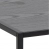 Coffee table SEAFORD 100x50xH40cm, black