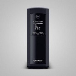 CyberPower Tracer III VP1600ELCD-FR uninterruptible power supply (UPS) Line-Interactive 1.6 kVA 900 W 5 AC outlet(s)