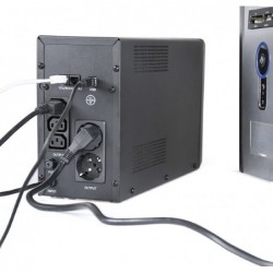 Gembird EG-UPS-035 uninterruptible power supply (UPS) Line-Interactive 2 kVA 1200 W 5 AC outlet(s)