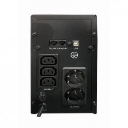 Gembird EG-UPS-035 uninterruptible power supply (UPS) Line-Interactive 2 kVA 1200 W 5 AC outlet(s)