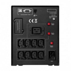 CyberPower PR3000ELCDSL uninterruptible power supply (UPS) Line-Interactive 3 kVA 2700 W 9 AC outlet(s)