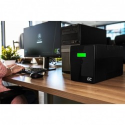 Green Cell UPS08 uninterruptible power supply (UPS) Line-Interactive 1000 VA 700 W 4 AC outlet(s)