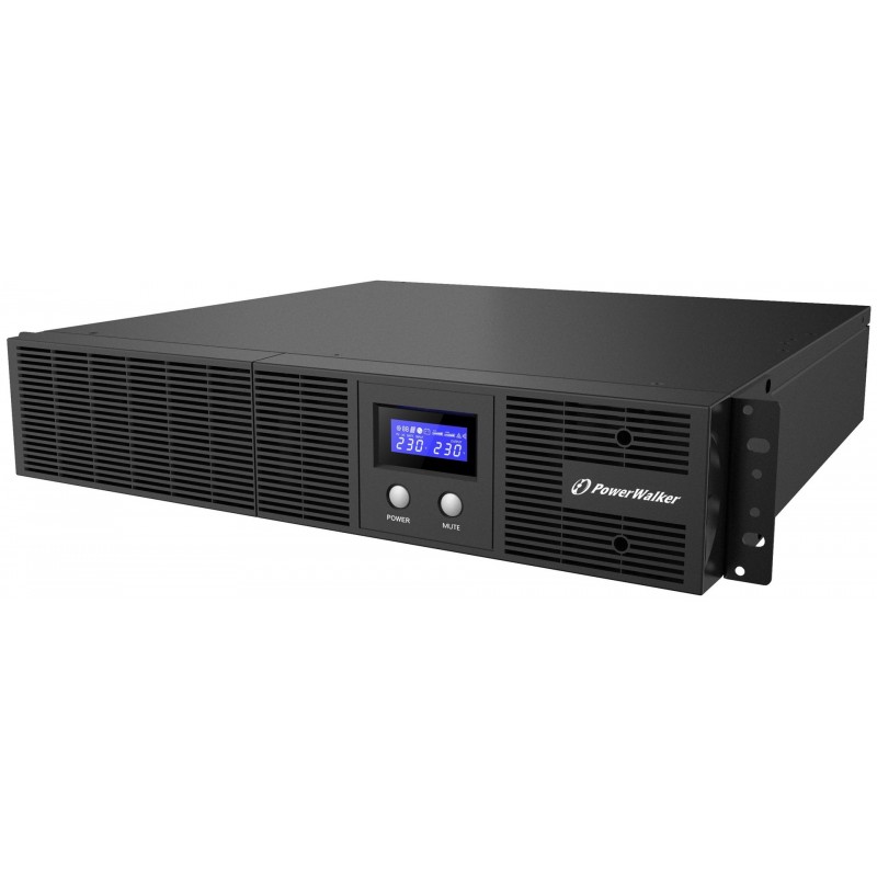 PowerWalker VI 3000 RLE uninterruptible power supply (UPS) 3000 VA 1800 W 8 AC outlet(s)