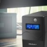 Qoltec Monolith uninterruptible power supply (UPS) Double-conversion (Online) 0.45 kVA 240 W 2 AC outlet(s)