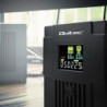 Qoltec 53770 uninterruptible power supply (UPS) Line-Interactive 1.5 kVA 900 W 2 AC outlet(s)