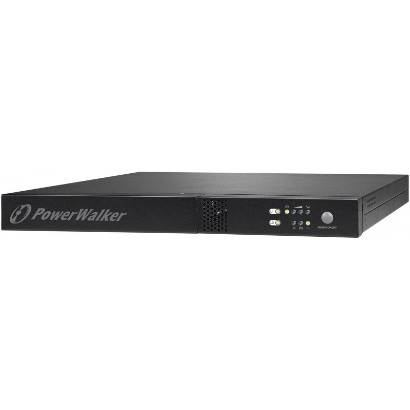 PowerWalker VFI 1000R/1U Double-conversion (Online) 1 kVA 800 W 3 AC outlet(s)