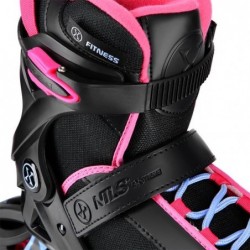 NA22151 INLINE SKATES ARMOUR BLACK PINK SIZE 38  NILS EXTREME