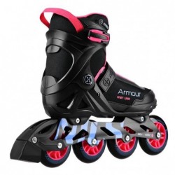 NA22151 INLINE SKATES ARMOUR BLACK PINK SIZE 40  NILS EXTREME