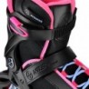 NA22151 INLINE SKATES ARMOUR BLACK PINK SIZE 40  NILS EXTREME