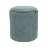 Ottoman  table HIRO D34,5xH37cm, green, with storage and tray