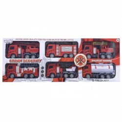 WOOPIE Fire Department Cars Set 6in1