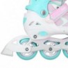 NA14198 WHITE-TURQUOISE SIZE L(39-42)  IN-LINE SKATES NILS EXTREME