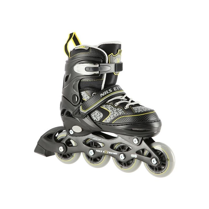 NA14198 BLACK-YELLOW SIZE S (31-34)  IN-LINE SKATES NILS EXTREME