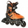 NA14112 BLACK-ORANGE SIZE 38 IN-LINE SKATES NILS EXTREME