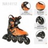 NA14112 BLACK-ORANGE SIZE 38 IN-LINE SKATES NILS EXTREME