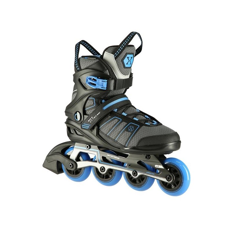 NA14217 BLACK-BLUE SIZE 38 IN-LINE SKATES NILS EXTREME