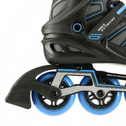 NA14217 BLACK-BLUE SIZE 38 IN-LINE SKATES NILS EXTREME