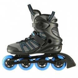 NA14217 BLACK-BLUE SIZE 41 IN-LINE SKATES NILS EXTREME