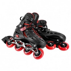 NA18811A IN-LINE SKATES CYPHER RED SIZE S(29-33) NILS EXTREME