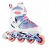 NA18168A IN-LINE SKATES PRINCESS WHITE SIZE S(31-34) NILS EXTREME