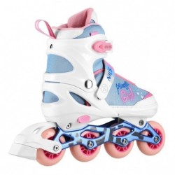 NA18168A IN-LINE SKATES PRINCESS WHITE SIZE S(31-34) NILS EXTREME