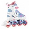 NA18168A IN-LINE SKATES PRINCESS WHITE SIZE S(31-34) NILS EXTREME