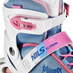 NA18168A IN-LINE SKATES PRINCESS WHITE SIZE S(31-34) NILS EXTREME