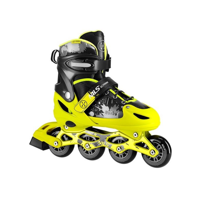 NA18137A IN-LINE SKATES ROCKO YELLOW SIZE S(31-34) NILS EXTREME