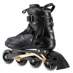 NA2150 BLACK-GOLD SIZE 38 IN-LINE SKATES NILS EXTREME