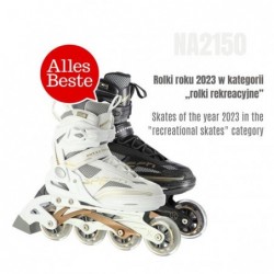 NA2150 BLACK-GOLD SIZE 40 IN-LINE SKATES NILS EXTREME