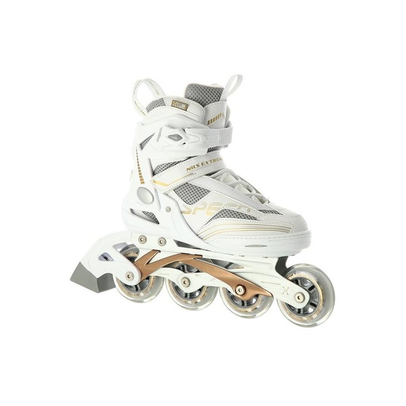 NA2150 WHITE SIZE 37 INLINE SKATES NILS EXTREME