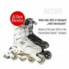 NA2150 WHITE SIZE 39 INLINE SKATES NILS EXTREME