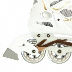 NA2150 WHITE SIZE 39 INLINE SKATES NILS EXTREME