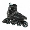 NA9157 BLACK-MINT SIZE 38 IN-LINE SKATES NILS EXTREME