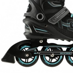 NA9157 BLACK-MINT SIZE 38 IN-LINE SKATES NILS EXTREME