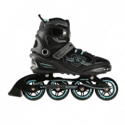 NA9157 BLACK-MINT SIZE 39 IN-LINE SKATES NILS EXTREME