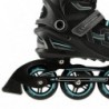 NA9157 BLACK-MINT SIZE 40 IN-LINE SKATES NILS EXTREME