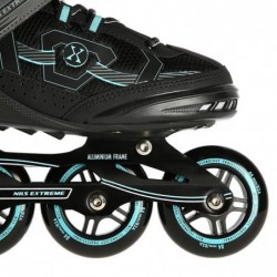 NA9157 BLACK-MINT SIZE 42 IN-LINE SKATES NILS EXTREME