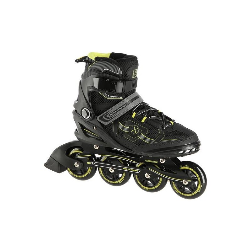 NA9157 BLACK-YELLOW SIZE 38 IN-LINE SKATES NILS EXTREME