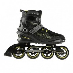 NA9157 BLACK-YELLOW SIZE 39 IN-LINE SKATES NILS EXTREME